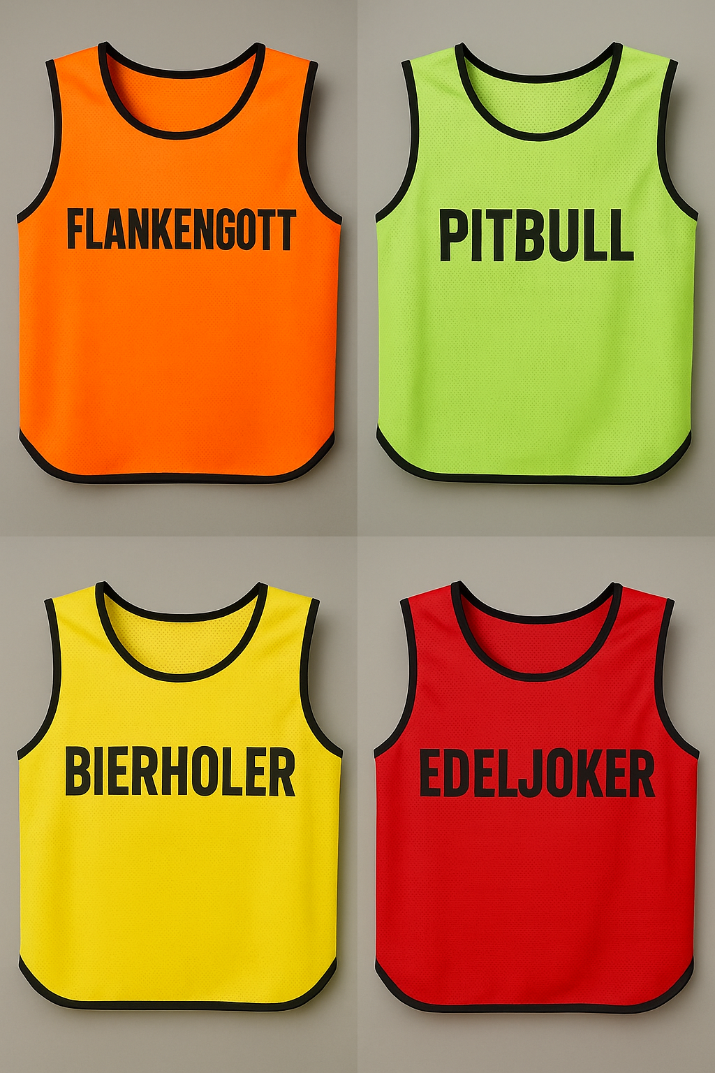 Aufwärmleibchen Spaßdesign